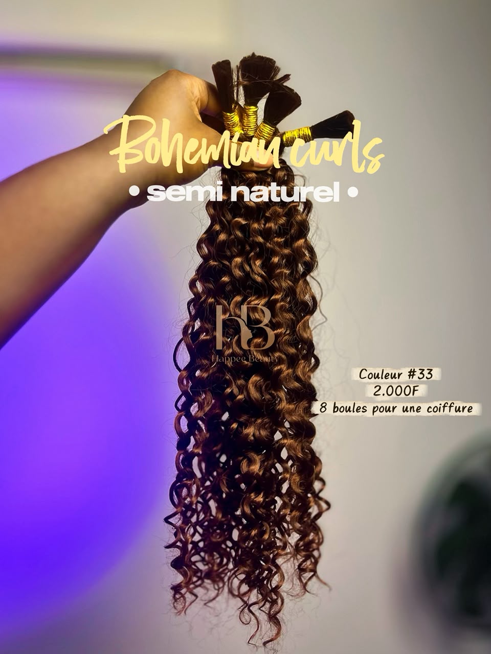 Bohemian semi naturel 